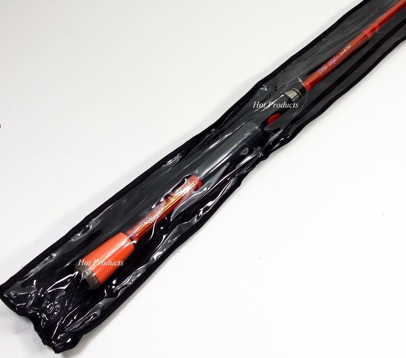 1PC Carrot Stix CASTING 6′ MEDIUM Wild Orange Alpha Bass Fishing Rod CWA601M-M-C