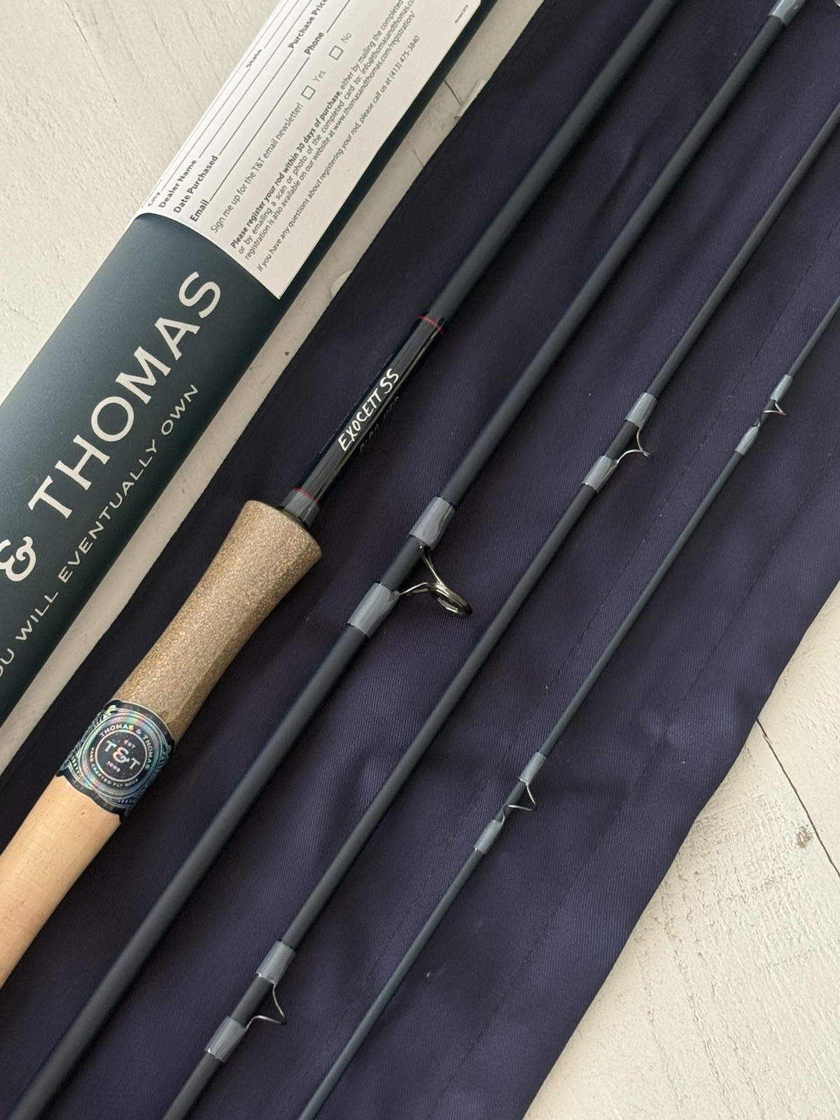 **BEAUTIFUL**🔥 NEW THOMAS & THOMAS EXOCETT SS 450gr Fly Rod!!🔥~NEW~🔥