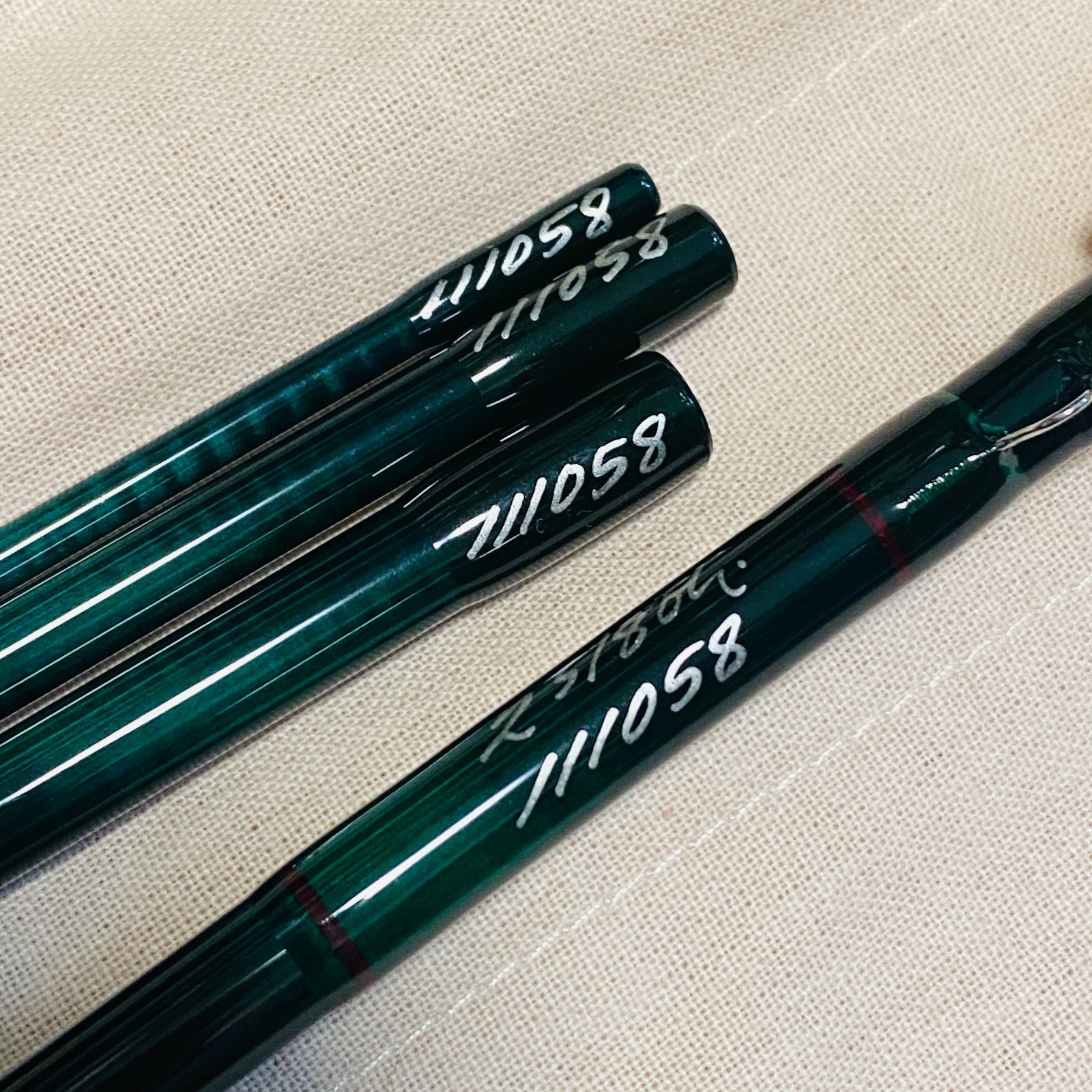 [Beautiful]R.L. Winston Boron IIx 8’6″ 4pcs 5wt Fly Rod Fishing w/tube & sock