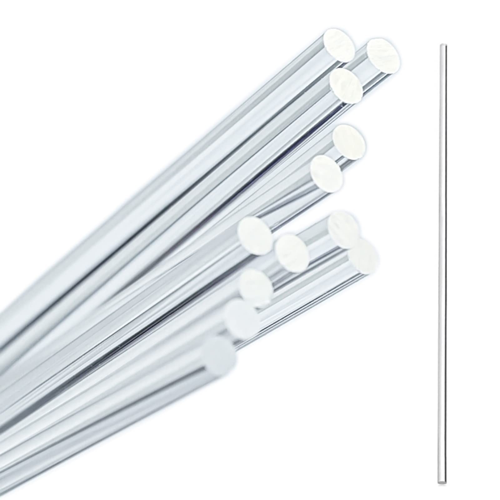 Acrylic Dowel Rods for DIY Crafts – Clear Plastic,Suitable for Making Candy, …
