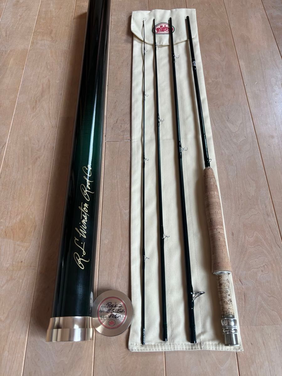 R.L.Winston Fly Rod Pure2 835 #5 8ft3inch 4 pieces Black Fly Fishing
