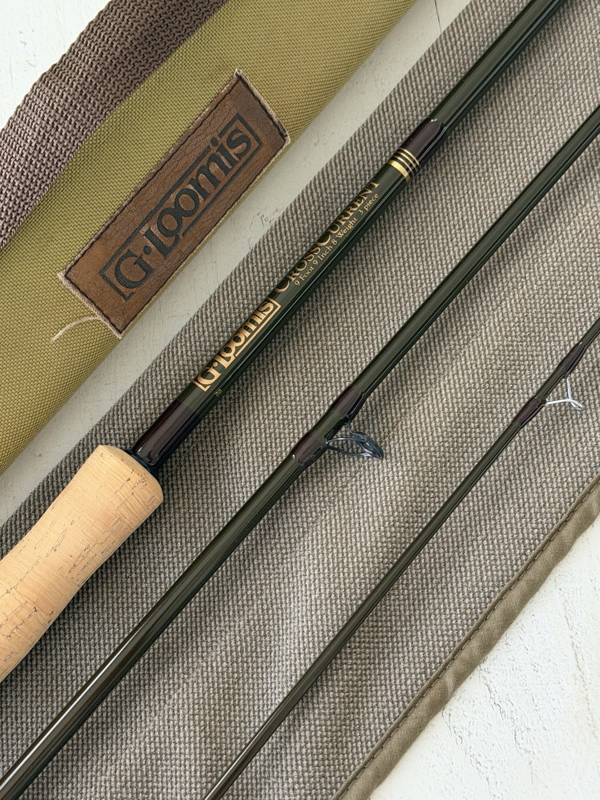 **BEAUTIFUL**🔥G LOOMIS CROSSCURRENT 8wt 9’ft fly rod!!! 🔥~LEGENDARY~🔥