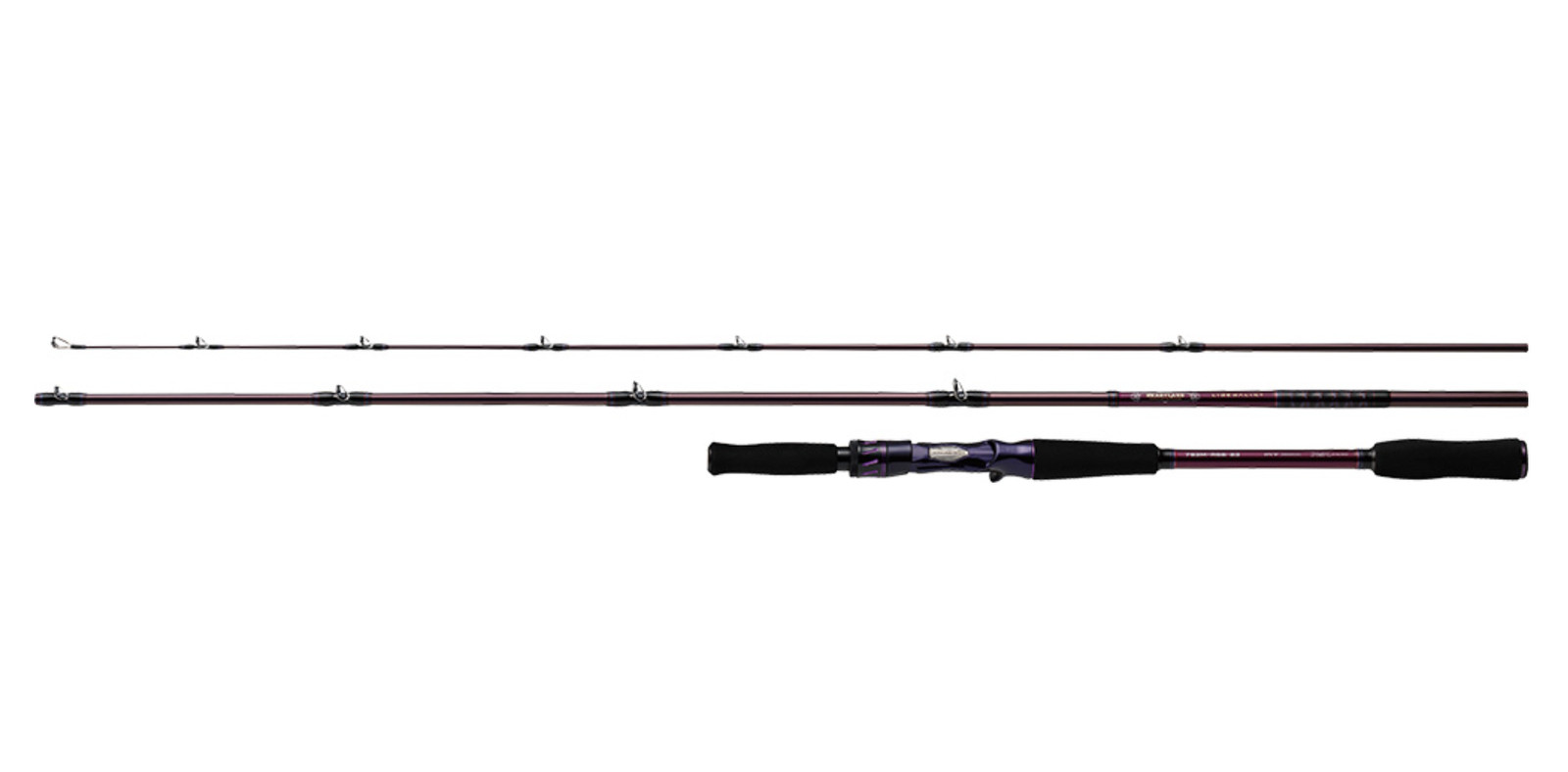 Daiwa Bass Rod Daiwa Heartland Liberalist 763M+RSB-23 (bait, 3 piece)