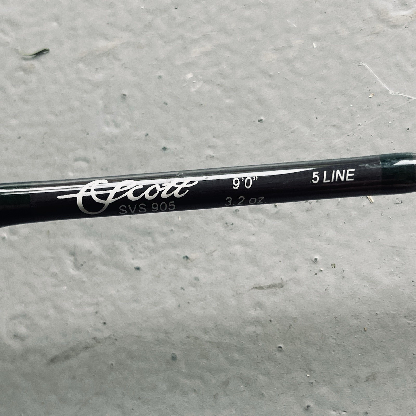 Scott SVS 905 Fly Rod BOTTOM HALF ONLY For 9 Ft Rod 3.2 Oz 5 Line Nice Condition