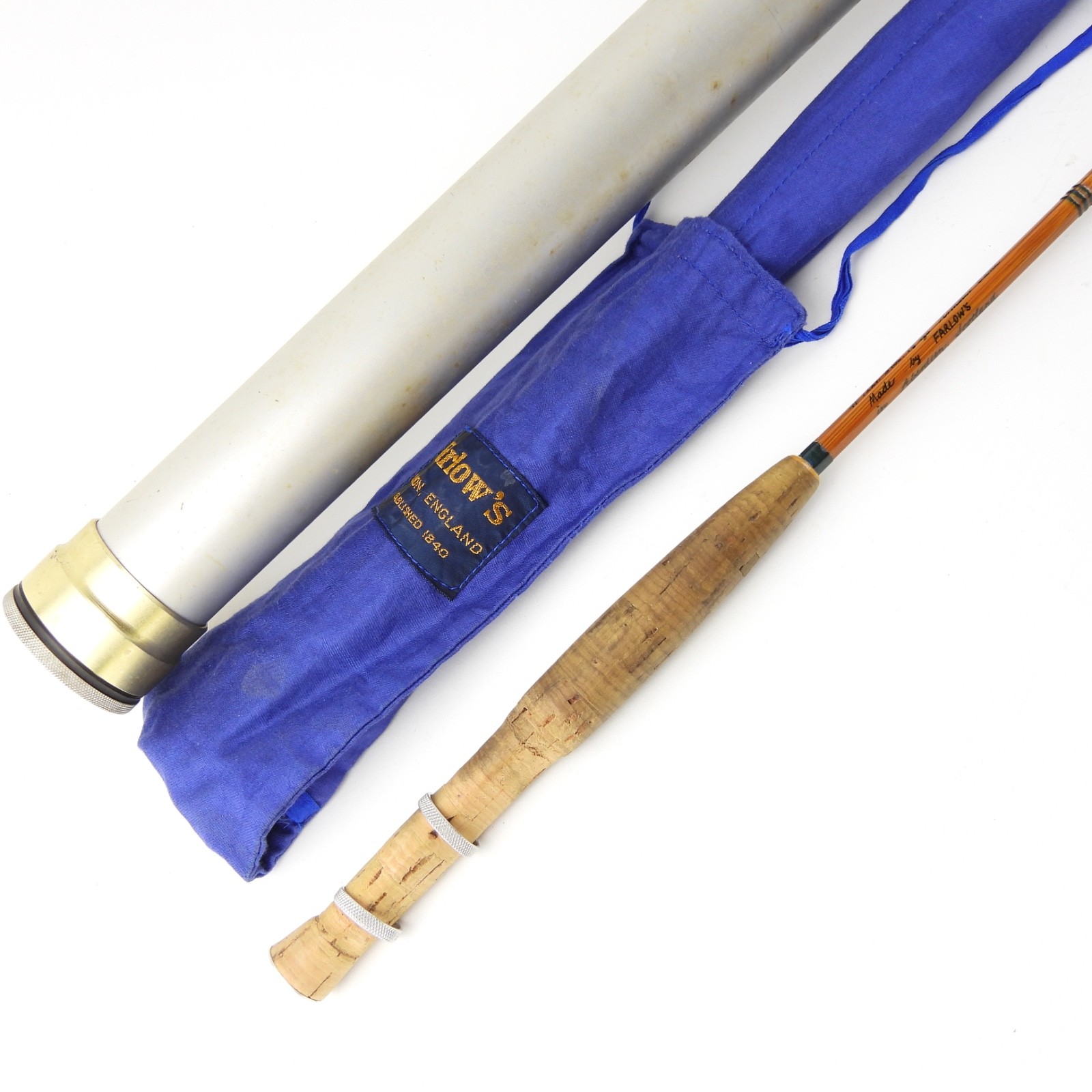 Farlow’s “Lee Wulff Ultimate” Bamboo Fly Rod. 5’ 11”. 4-5wt. W/ Tube & Sock.