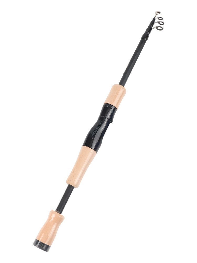 Telescopic Carbon Rod for Bass For Trout Fishing 45cm 47cm 49cm 51cm Folded