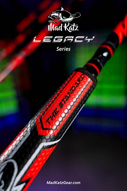 Mad Katz Red Legacy Nano -Med/Heavy Action 20-60 lb 2-16 oz Lure (Casting)