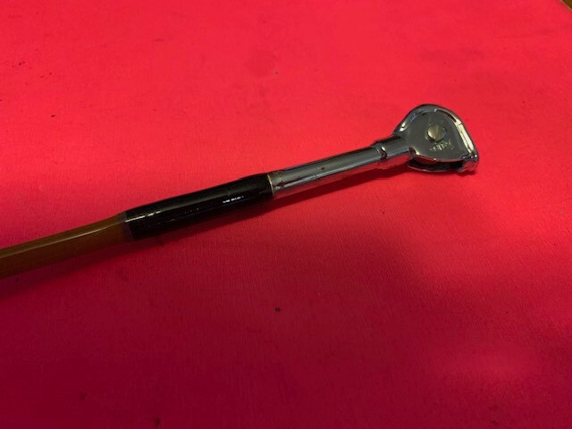 VINTAGE CUSTOM SABRE 6 FOOT 6 INCH 50 TO 100 POUND RATED TROLLING FISHING ROD