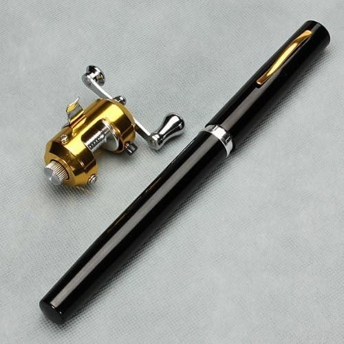 Aluminum Alloy 38” Fishing Rod: Lightweight and Ideal for Bass, Trout Fishing