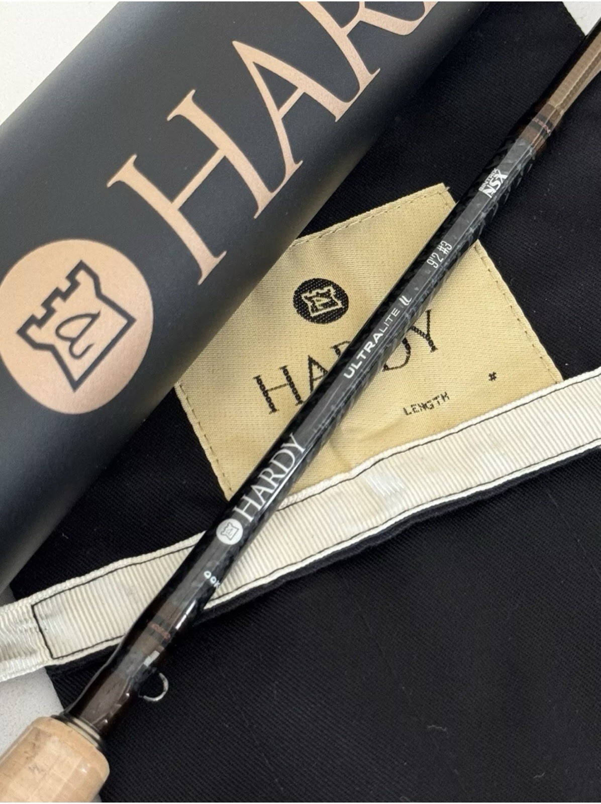 **BEAUTIFUL**🔥 HARDY 3wt. 9’2”in~4pc Ultralite LL Sintrix NSX Fly Rod!! 🔥~NEW~