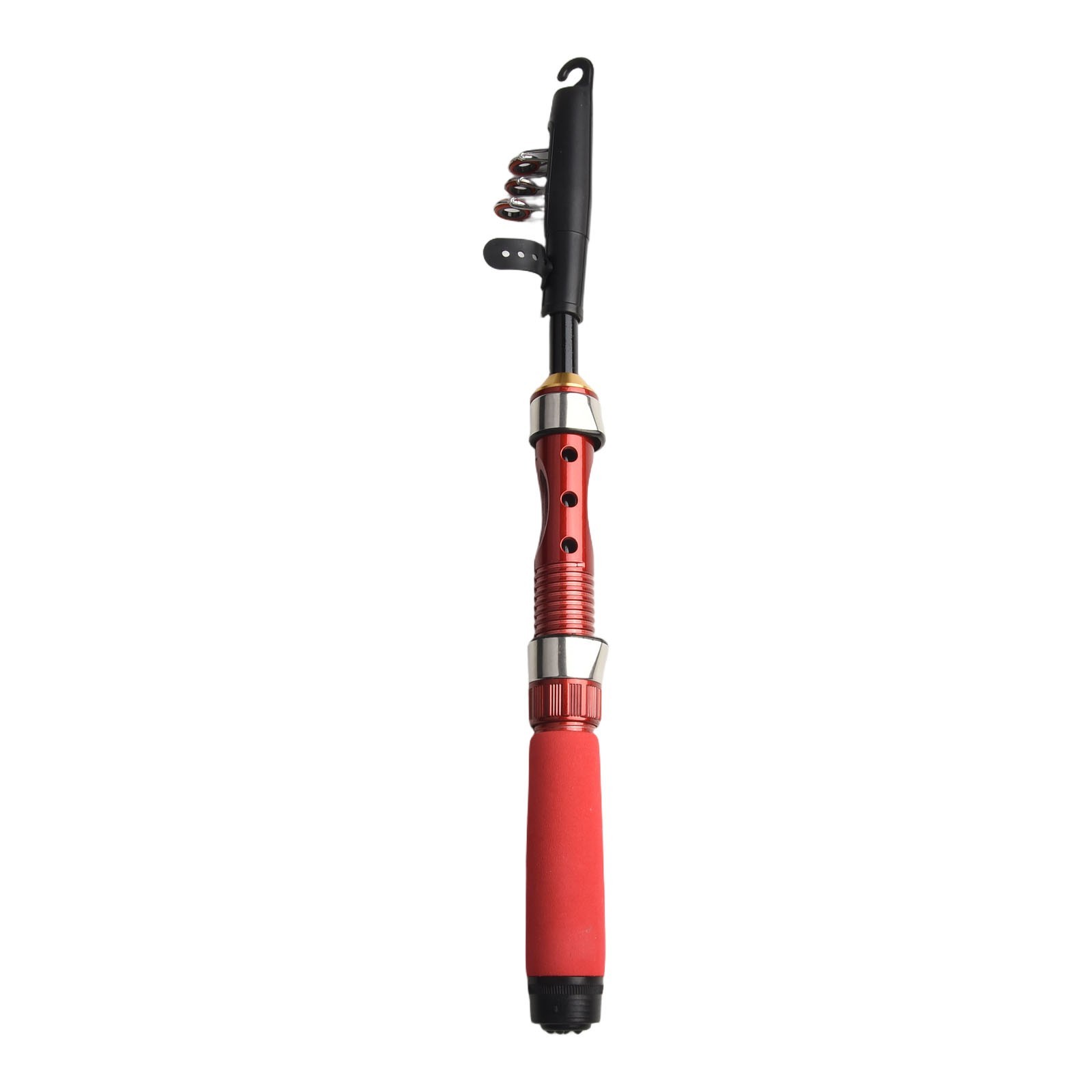 Telescopic Folding Fishing Rod for Compact Storage and Easy Transport