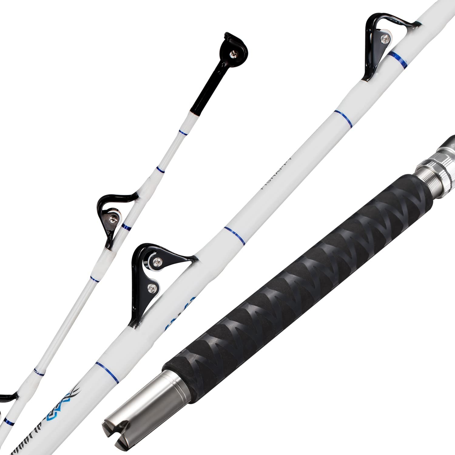 FISHAPPY Saltwater Offshore Straight Butt Heavy Trolling Fishing Rod Big Game…