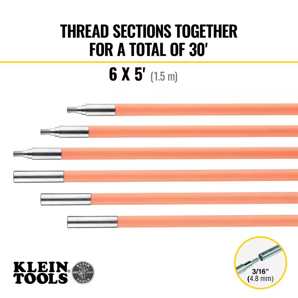 30 Ft. Lo-Flex Glow Rod