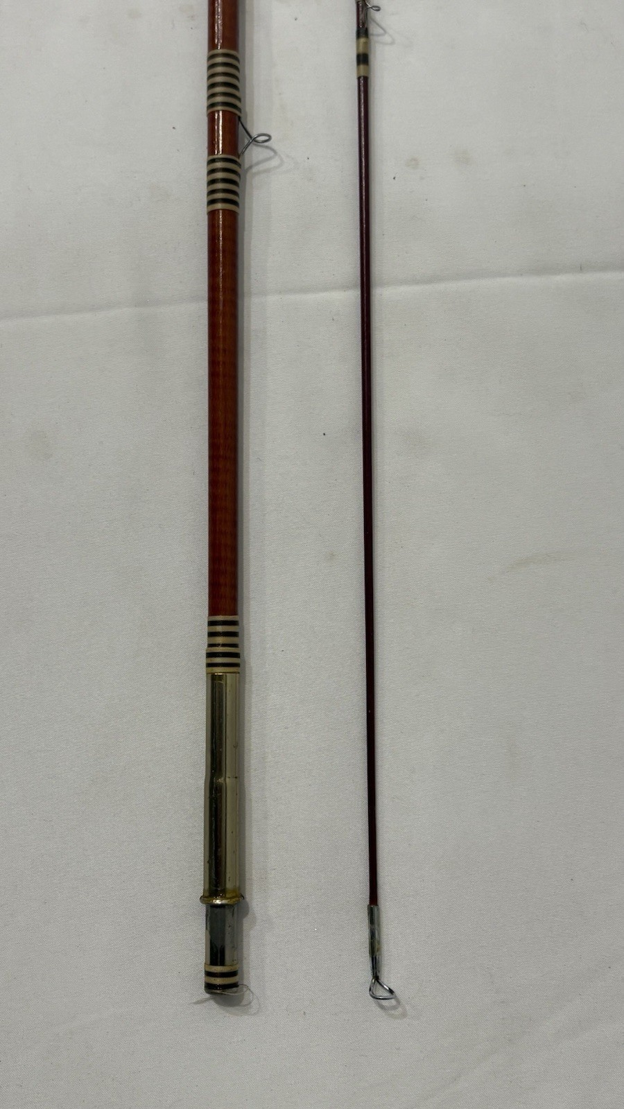 Custom Morosco Fiberglass Fly Rod 8’ 9” 4oz Vintage Made In USA Custom Built