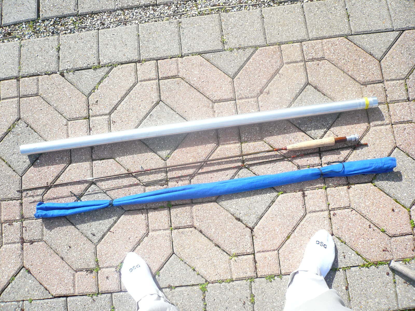 SAGE FLY ROD 6 WT. 8 FT MODEL B680GFL FIRST GENERATION 2 PIECE ,TUBE+SOCK READ!