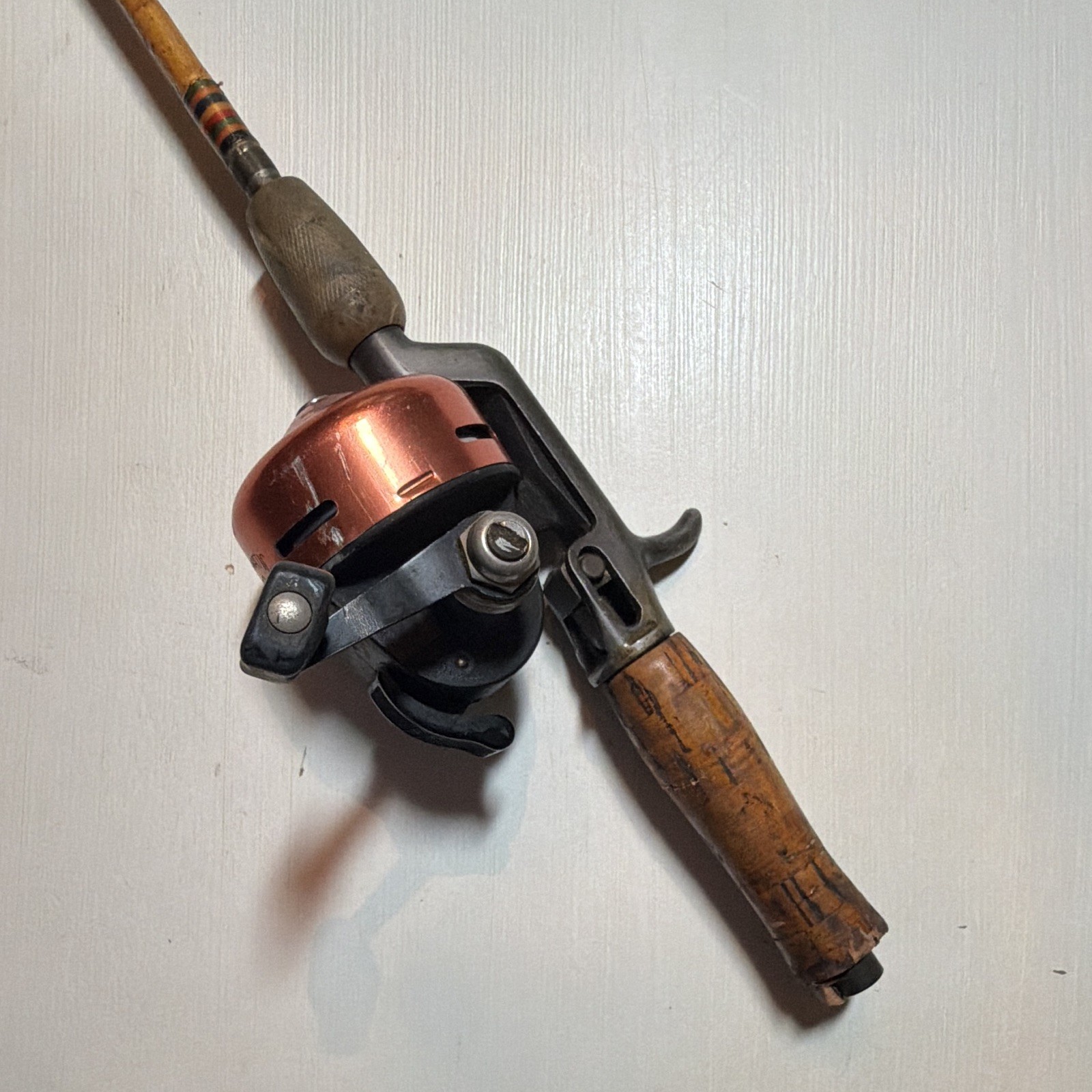 Shakespeare Tru-Matic 120 Speedlock 5ft Medium Moderate Spincast Combo Vintage