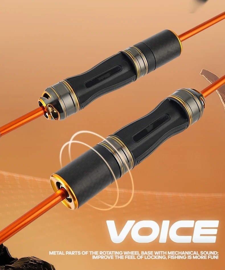 Fishing Rod Carbon Fiber Spinning Casting Poles Lure Rod 2 Sections Fast Actions