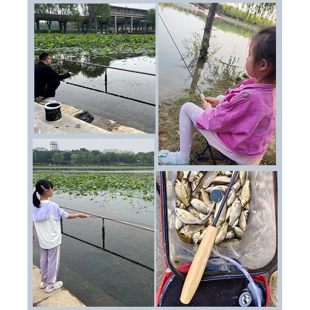 Easy to Use Children’s Telescoping Fishing Pole With Options from 1 2 to 2 1 m