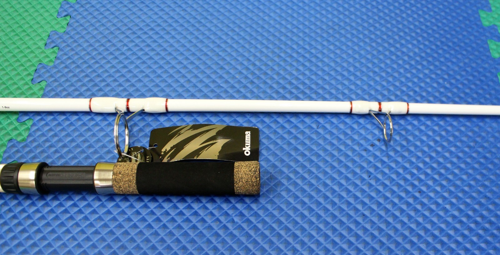 Okuma Battle Cat Catfish Spinning Rod 8′ 0″ 2-Piece Heavy BC-S-802H