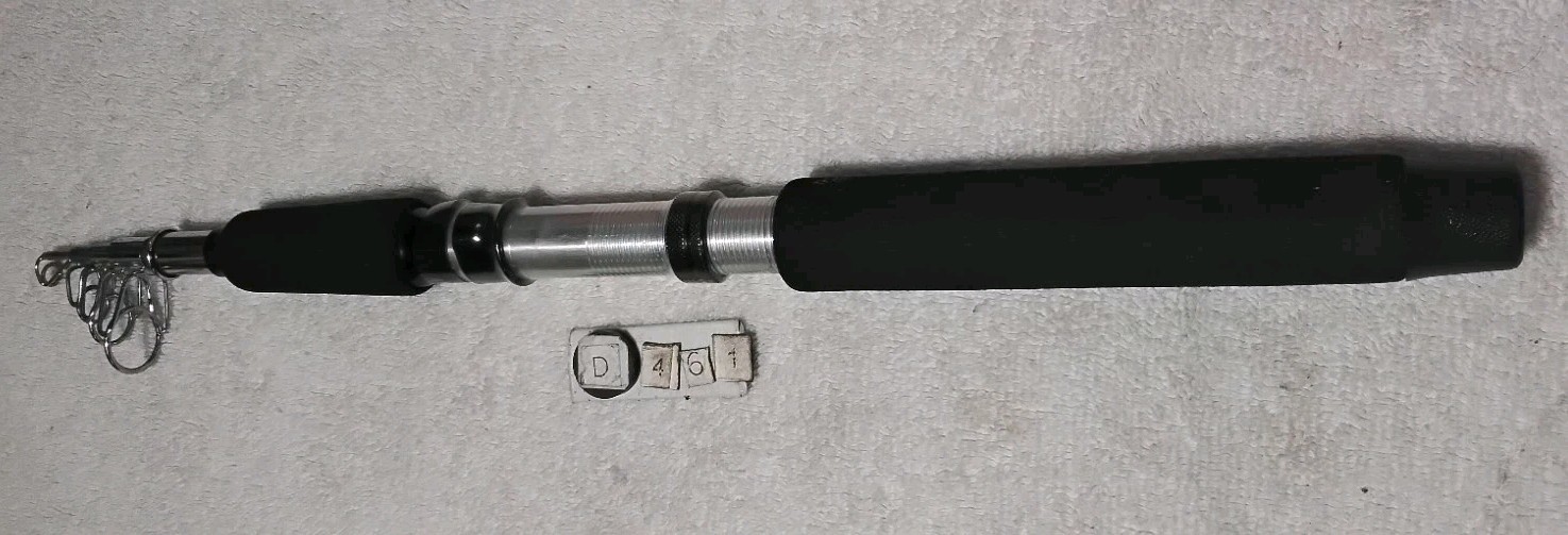 Vintage DAVIDCRAFT K-320 Telescoping Fishing Rod – 65″ Retractable