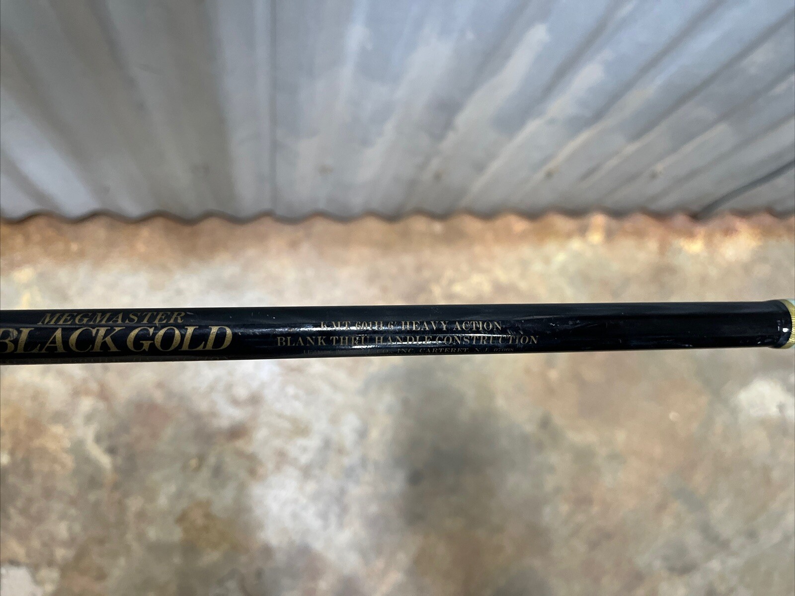 MEGMASTER SURF ROD BLACKGOLD KMS 601H 6′ 20-50lbs Lure Free Shipping!!!