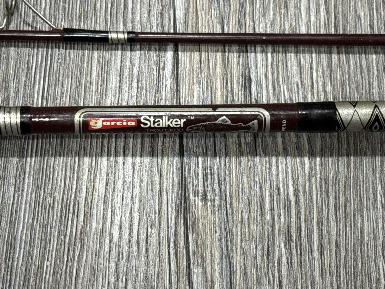 Vintage Garcia Stalker 2501 5’6″ 2 Piece Light Action Trout Fishing Rod | USA