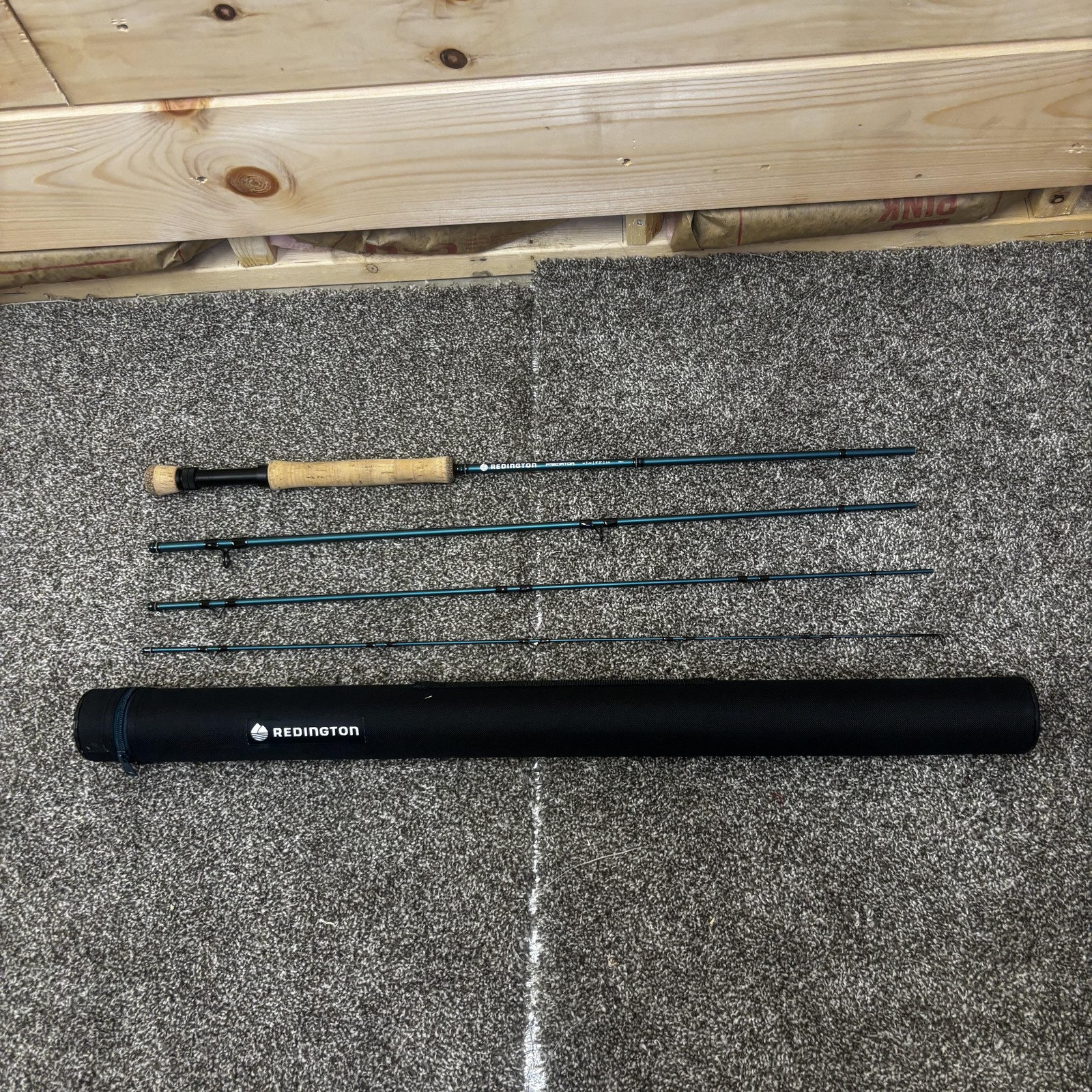 Redington Predator 790-4 Fly Rod 9’0 7wt 4 Piece Blue Graphite Fast Action Rod