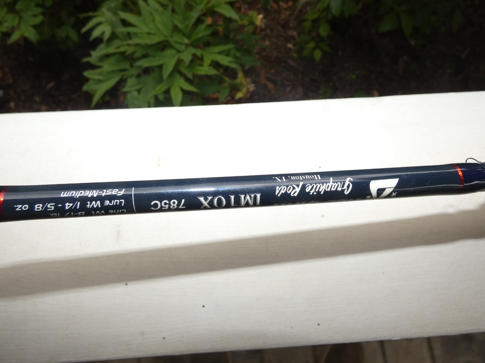 RARE ALL STAR IM10X USA MADE 785C 1 PC FAST MED ACT 6’6″ FISHING ROD