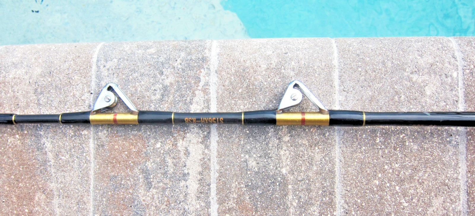 Custom Big-Game Stand-Up Rod with AFTCO Rolle Guides: 5’8″; 40-100lb- GOOD CD! a