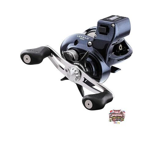 NEW Daiwa Lexa-LC 5.5:1 Line Counter Baitcast Left-Handed Power Handle