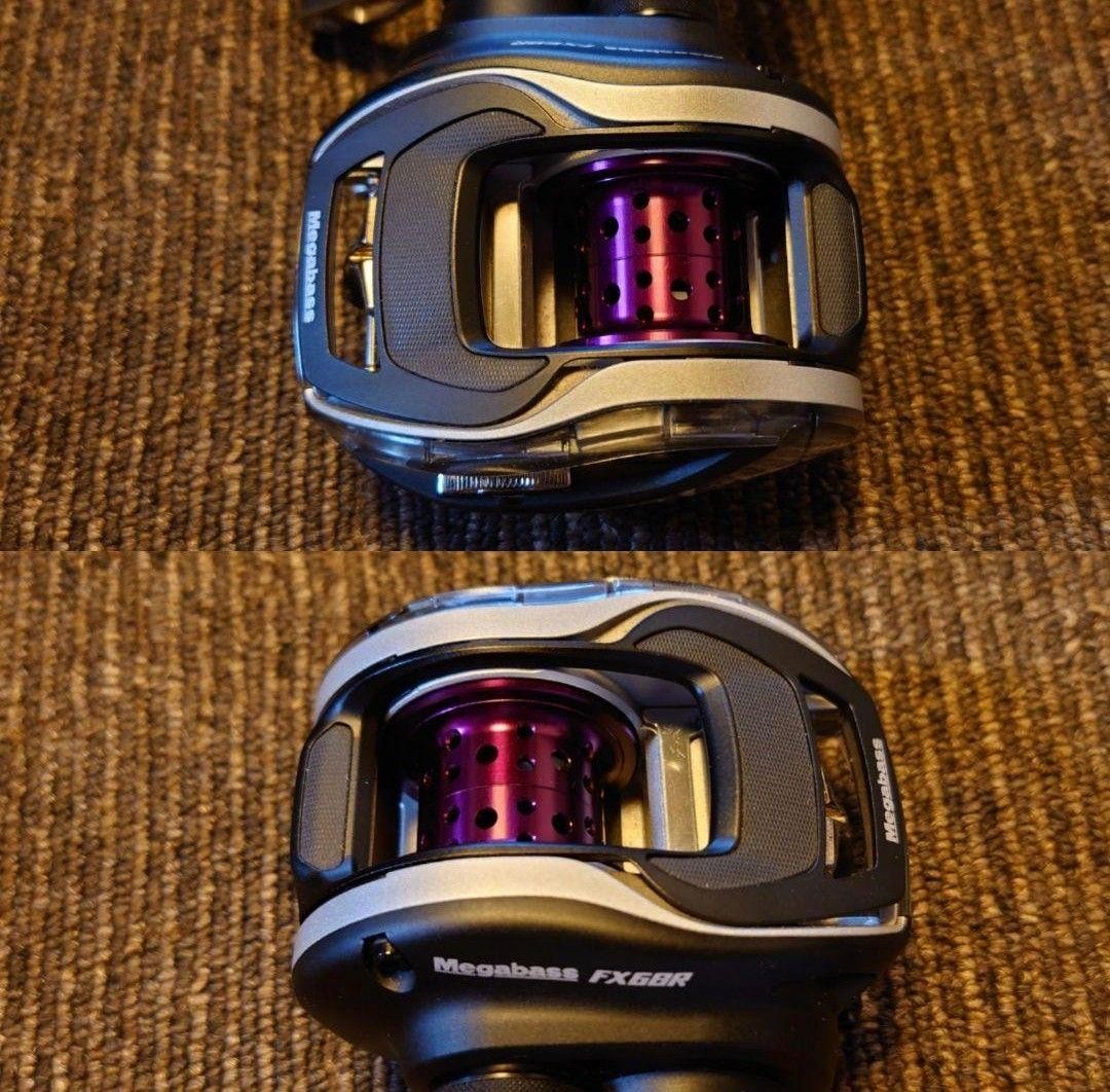 Megabass FX68R Flight Exclusive Right Handle Baitcasting Reel Unused