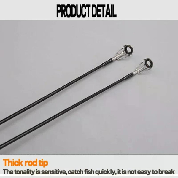 Casting Spinning Fishing Rod 6 Ft Ultra Light Carbon Fiber Rod Pole Outdoor