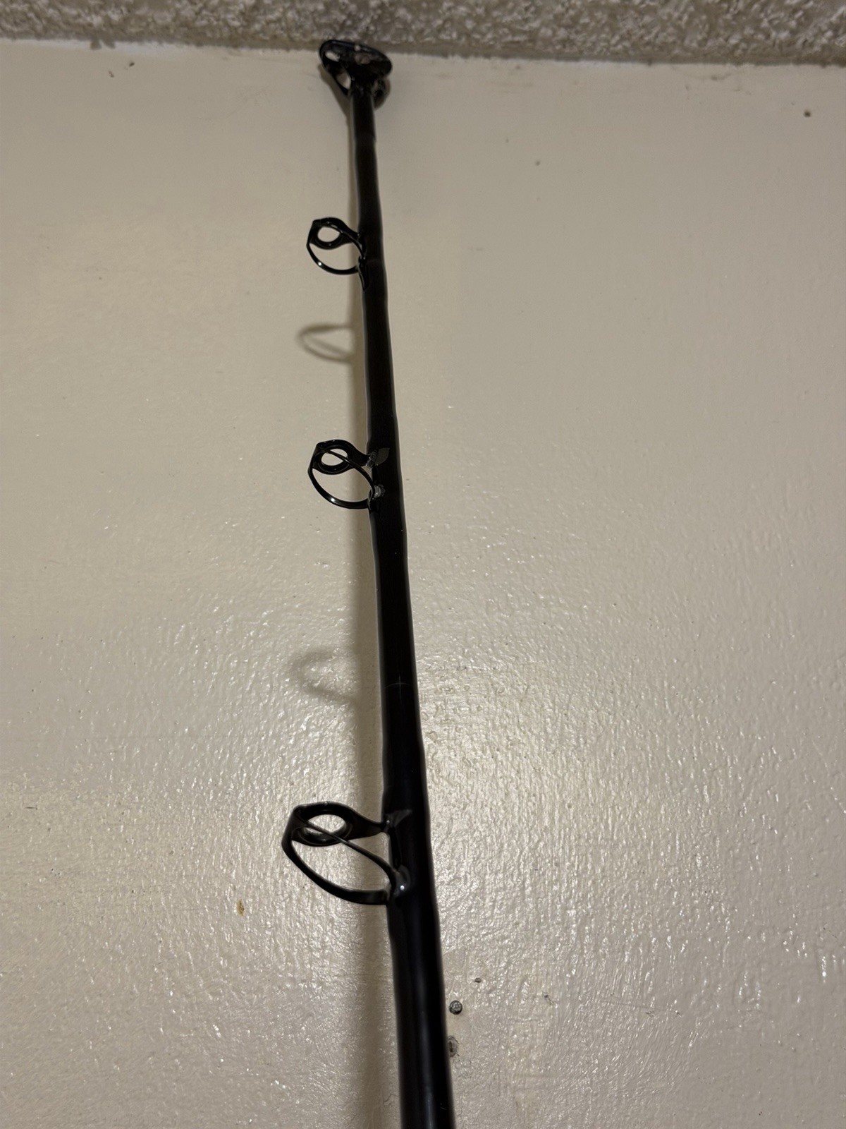 CUSTOM SHARK ROD 8’5″ ALL BLACK AFTCO 80-130 LB NEW