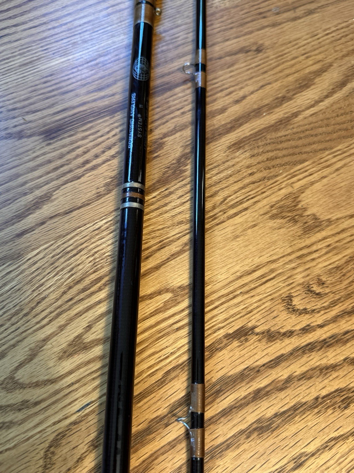 Scientific Anglers System 11 Fiberglass Fly Rod. 9’ 3” 11wt. W/ Tube and Sock.