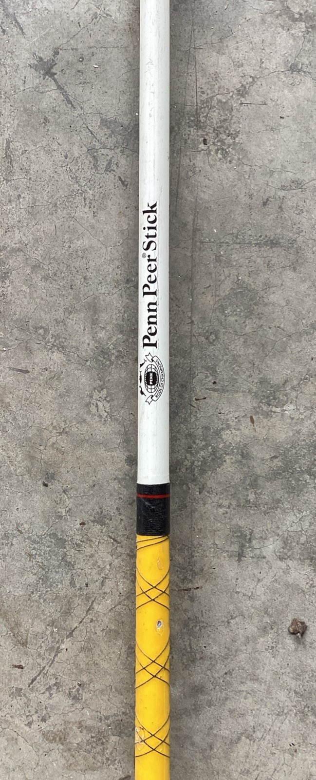 Vintage Penn Peer Stick Rod 2123P 6′ Saltwater 15 – 25 lb Split handle 4 guide