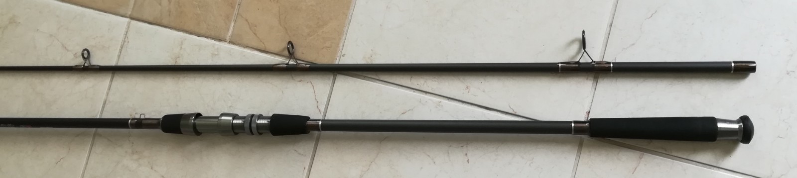 2-section 11′ Surf Rod – 15-40 LB Line Weight/ Spinning/ Sale for 89.99 (New)