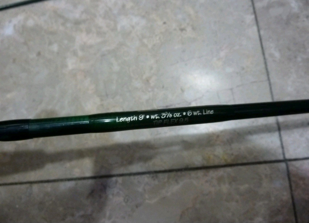 Orvis TLS Power Matrix Fly Rod 9′ 6WT Tip-Flex 4pc