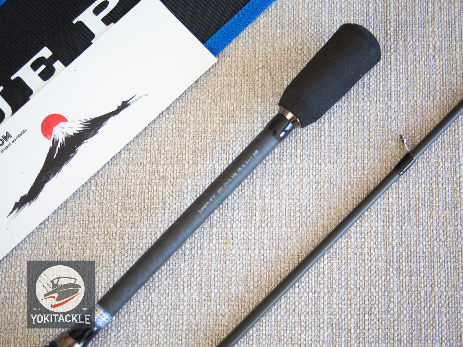 UZAKI NISSIN Ares Blue Porter EG 8.6-L Eging Spinning Rod