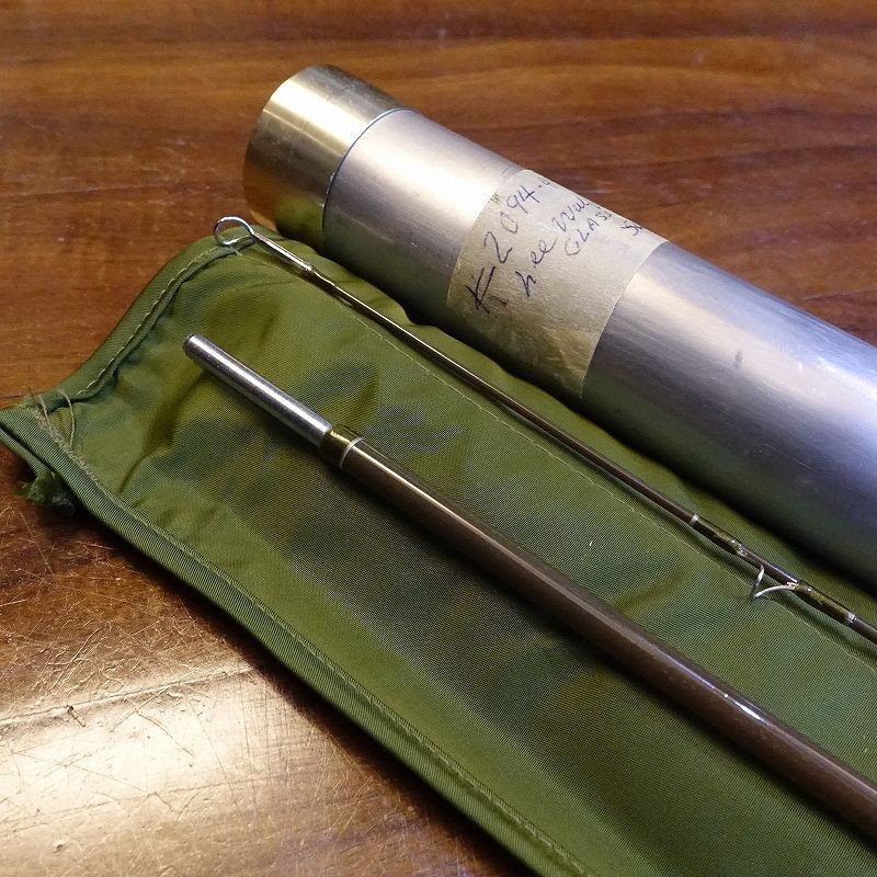 Garcia Lee Wulff Garcia-Conolon Fiberglass 7’3″ #7 Fly Fishing Rod Near mint
