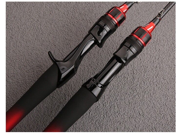 1.65M/1.8M Lure Fishing Rods Spinning Casting Carbon Fiber Fishing Rod Fast Pole