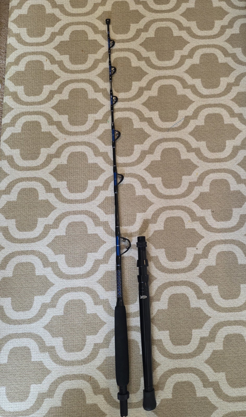 5 Oceans 7 Seas 6006 Trolling/Bottom Fishing Rod Made In Hawaii Brand New