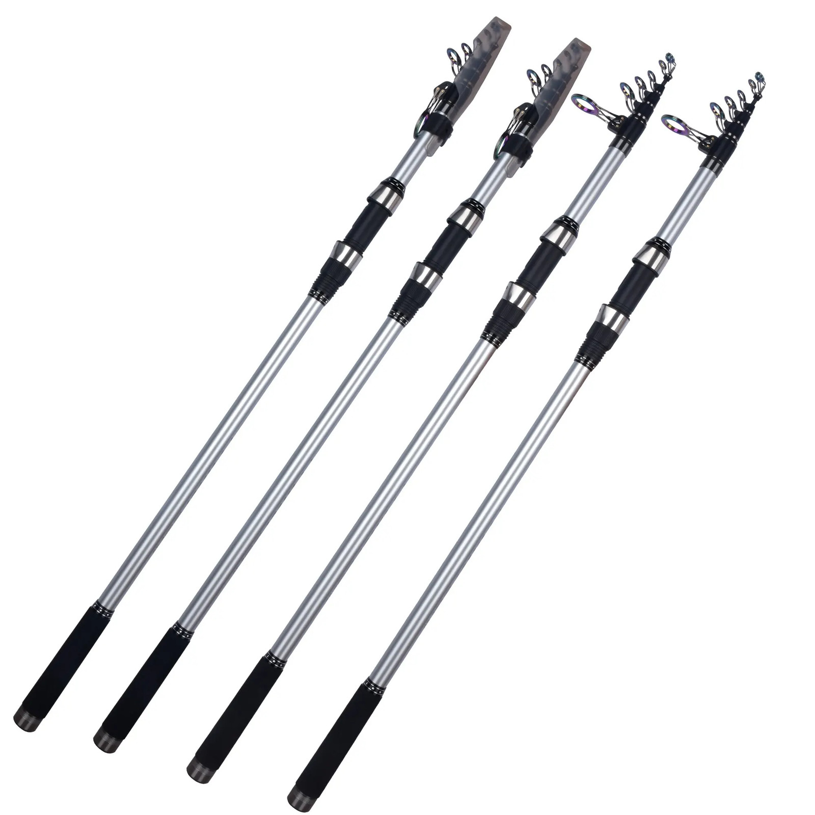 BIUTIFU Telescopic Surf Fishing Rod 3.9-5.3m 30T Carbon Spinning 60-200g