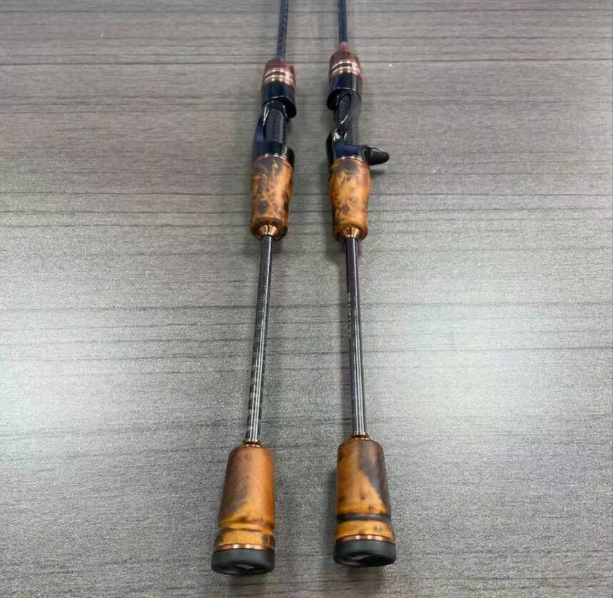 Fishing Rod Carbon Fiber Spinning Casting Fast Action Rod Ultra Light Sensitivit