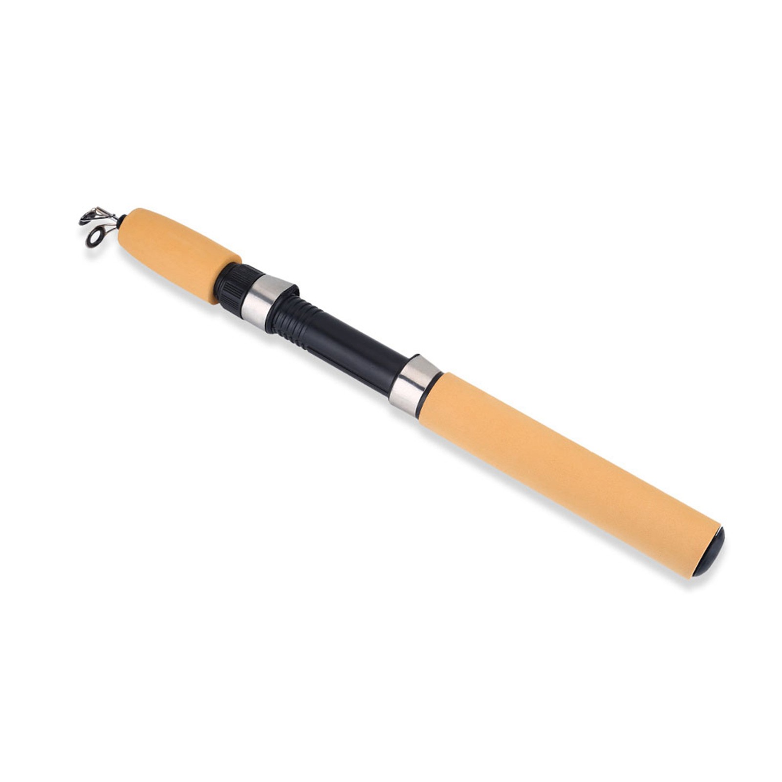 Ice Winter Fishing Rod Glass Fiber Retractable Mini Fishing Pole Tackle EZJQ