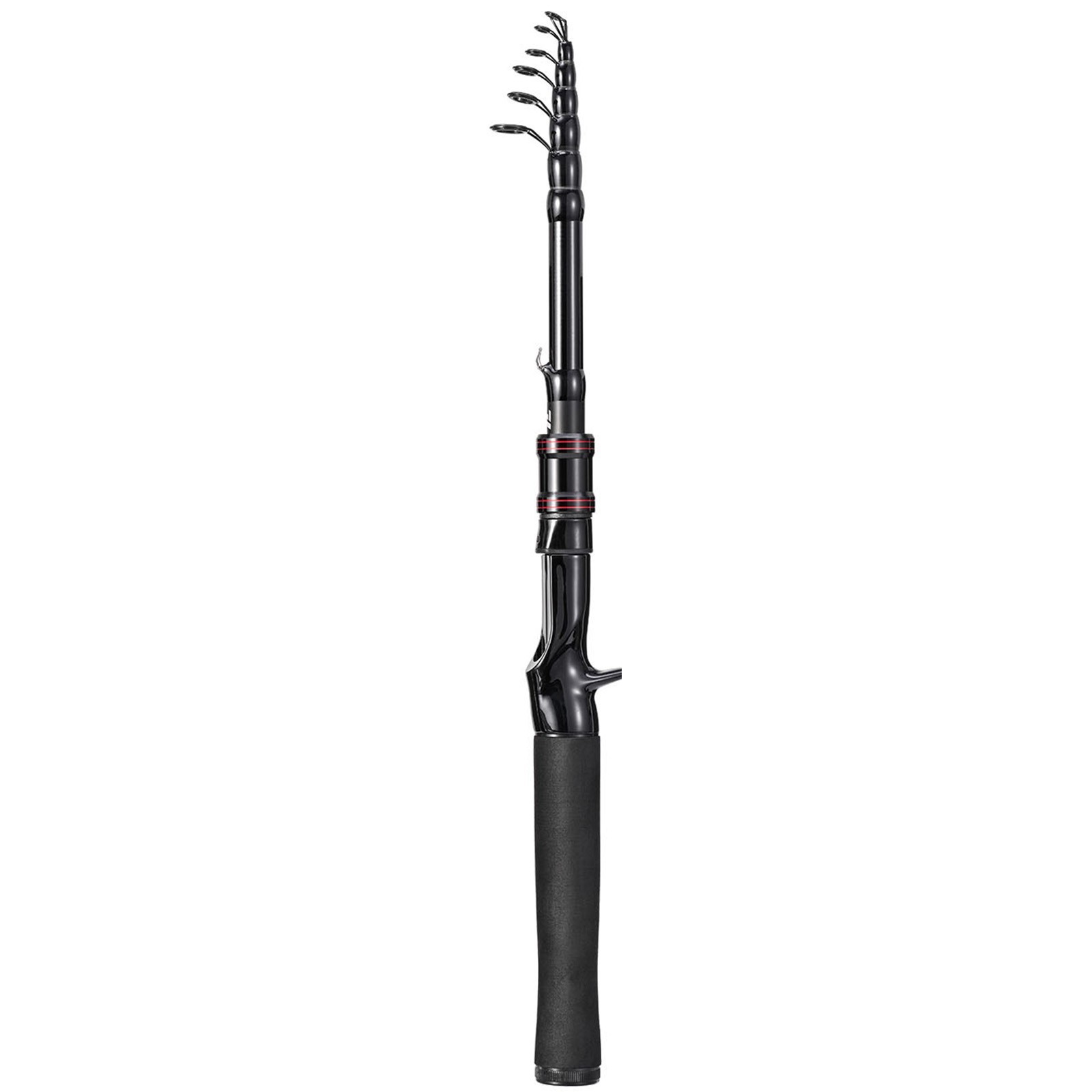 Carbon Fiber Telescopic Fishing Rod Easy to Transport for Fishing Trips