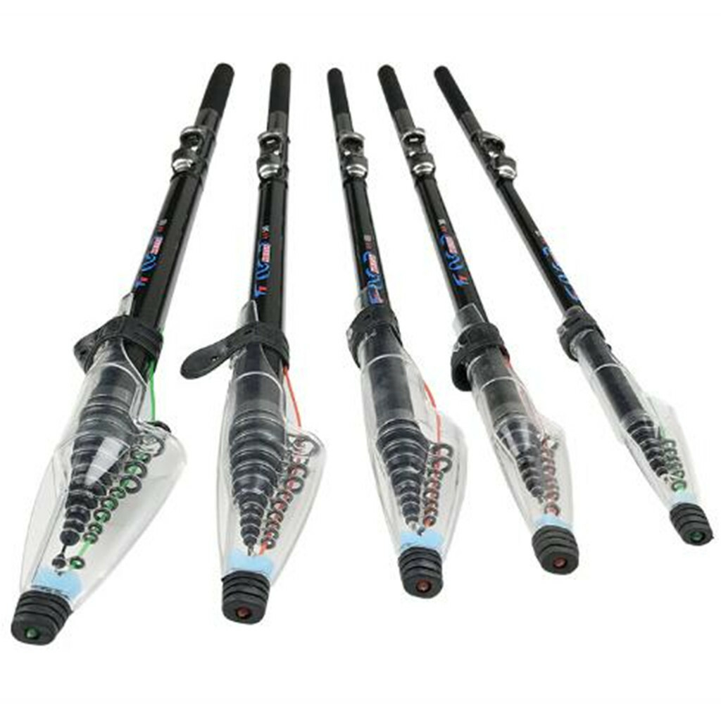High Carbon Fiber Fishing Rods 2.7M-6.3M Rock Telescopic Rod Sea Spinning Poles