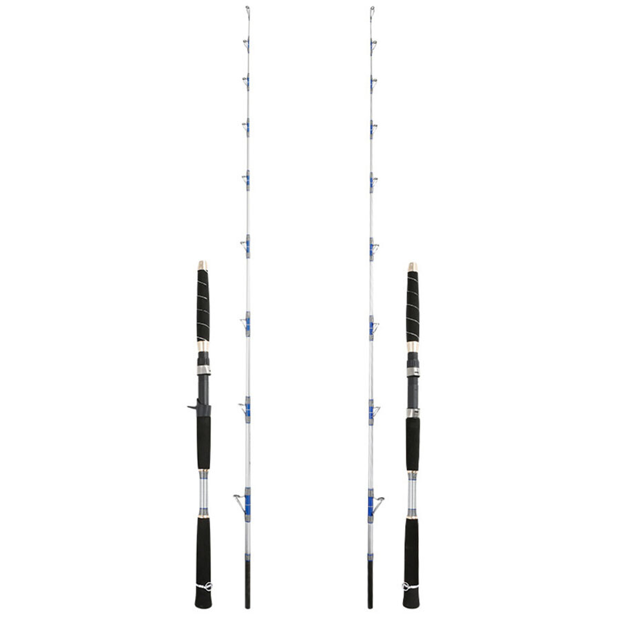 XC Jigging Rod 5’5″ 20-45lb Saltwater Spinning Rod 120# Casting Rod Solid Carbon