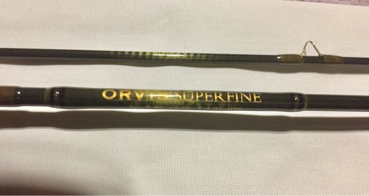 Orvis Superfine Trout Bum 6ft6in #3 2pc1top.