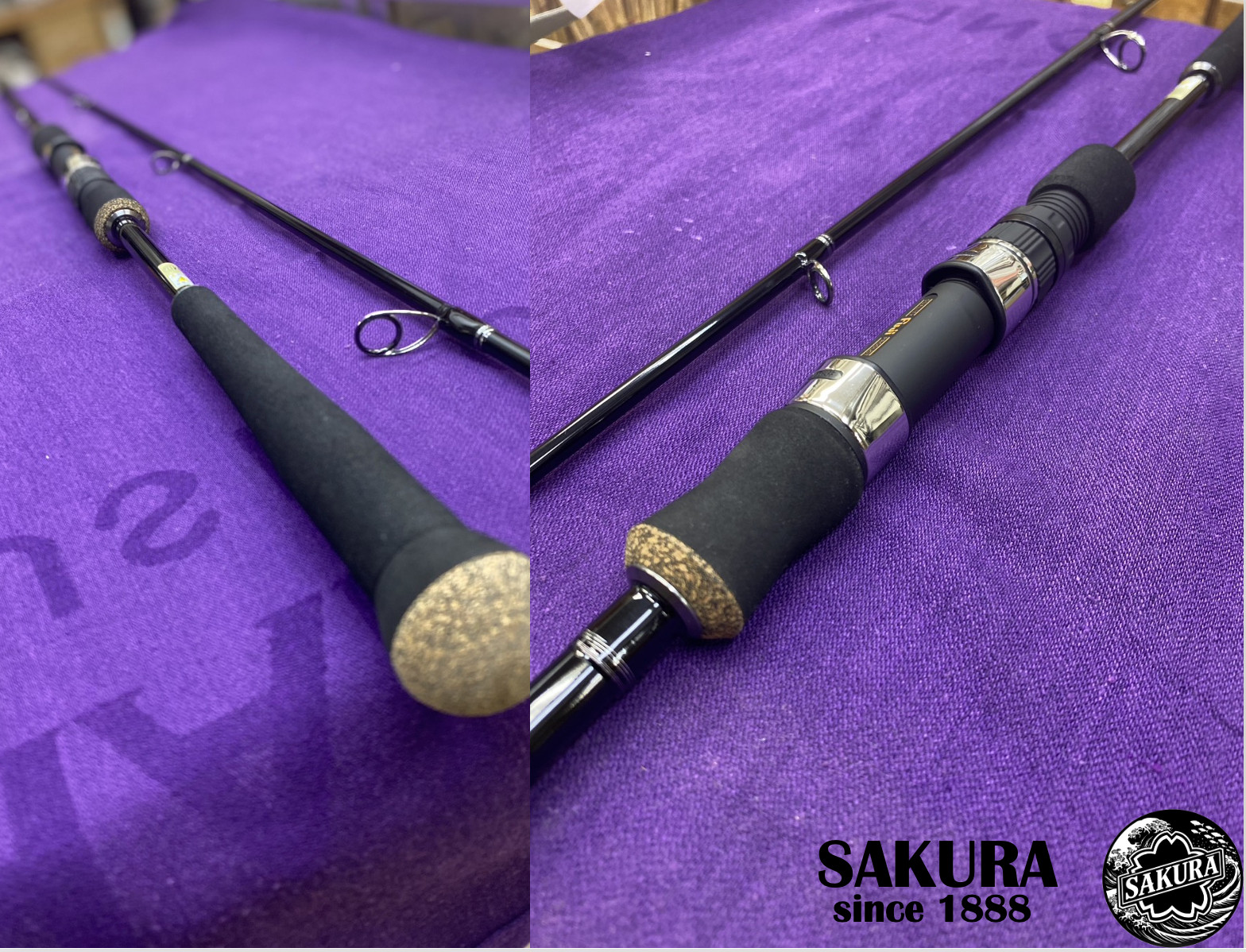 Japanese Spinning Rod Metal Jig Casting All Saltwater Fish 10′ Carbon JDM SAKURA