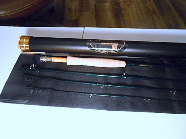 E.L. KEULING ROD CO 7’7″ 3/ 4 WT. UP-LOCKING 4PC CARBON FIBER FLY ROD 2026 USA